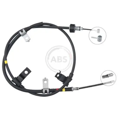 Nuevo Modelo Cable de accionamiento, freno de estacionamiento A.B.S. K17507